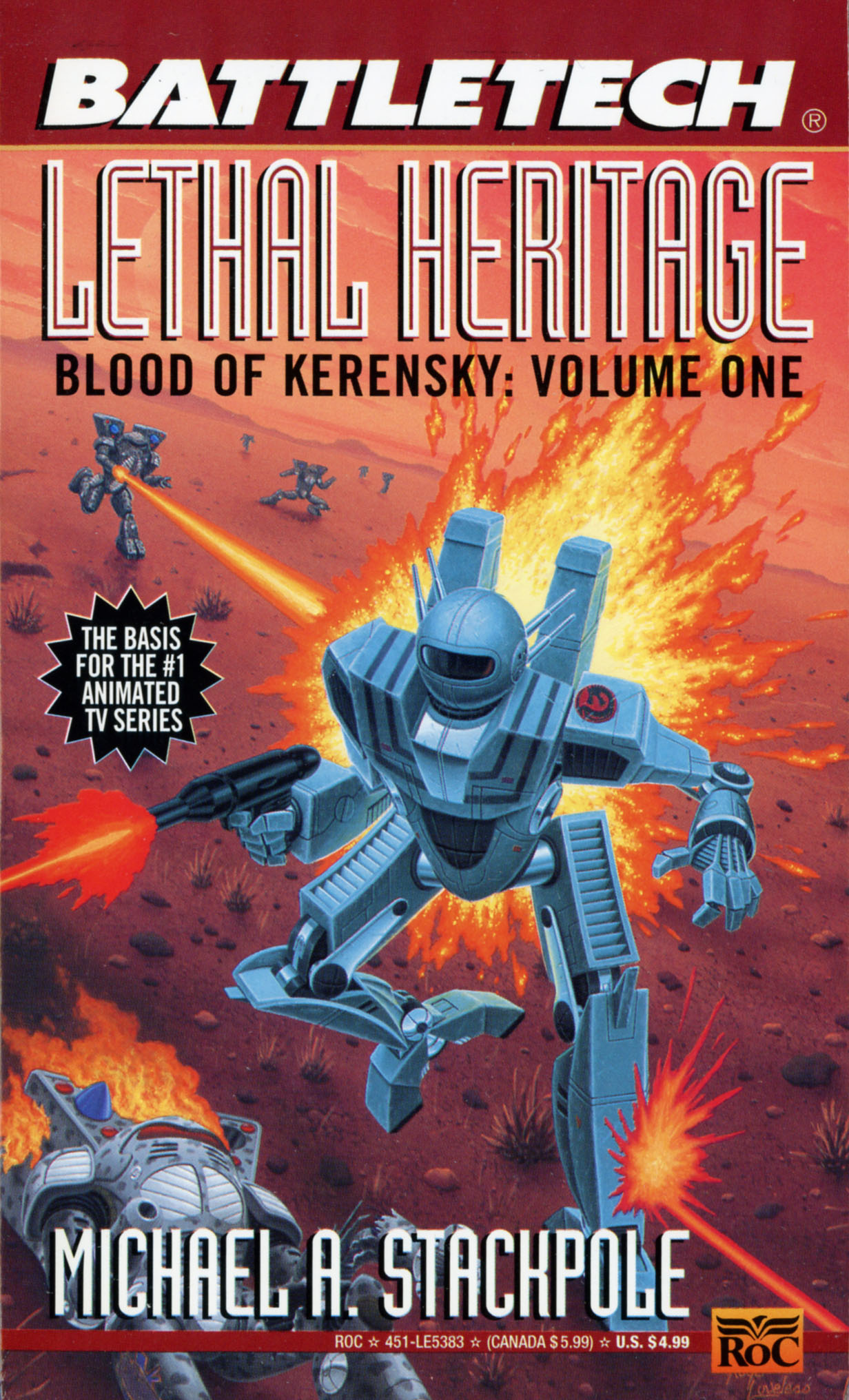 Cover of 1995 reprint of Lethal Heritage