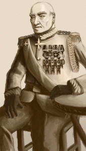 Portrait of General Aleksandr Kerensky by BB Wolfe