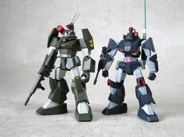 Dougram 'mechs used for the original Griffin and Shadowhawk designs.