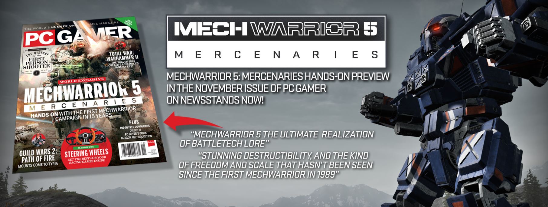 New Details Emerge For MechWarrior 5