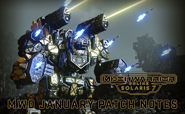 MWO Jan 2022 Patch Notes