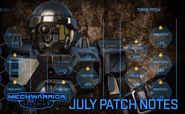 MWO July 2022 Patch Notes