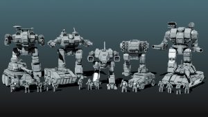 Sarna.net News: Community Outreach - Locust Labs And Creating The Hunchback For Tex Talks BattleTech