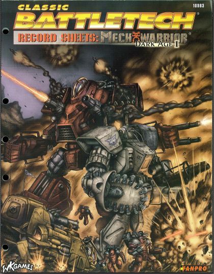 Record Sheets: MechWarrior Dark Age I