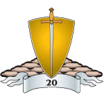 Avalon Hussars 20th logo.png