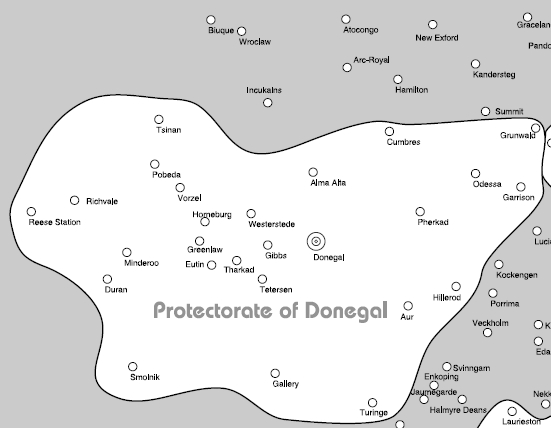 Protectorate of Donegal as of 2314.