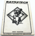 BattleTech-Kampfkolosse des 4 Jahrtausends, 2nd edition-rulebook cover.jpg
