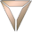 Brass triangle with open center