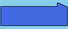 Blue katakana 1 on light blue background