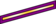Narrow purple band with gold inset stripe.
