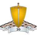 Avalon Hussars 20th logo.png