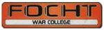 Focht War College Logo