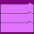 Pink katakana 3 on purple background