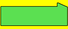 Green katakana 1 on yellow background