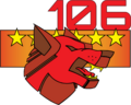 Wolf Garrison Cluster 106th logo.png