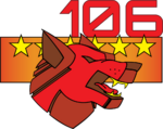 Insignia of 106th Wolf Garrison Cluster