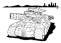 Manteuffel attack tank.gif